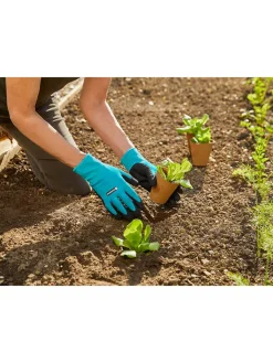 Gardena Gartendekoration<Gartenhandschuhe in Hellblau/ Schwarz