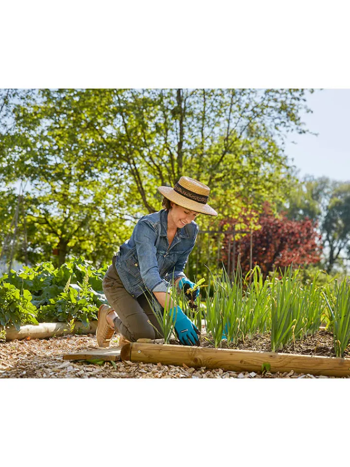 Gardena Gartendekoration<Gartenhandschuhe in Hellblau/ Schwarz