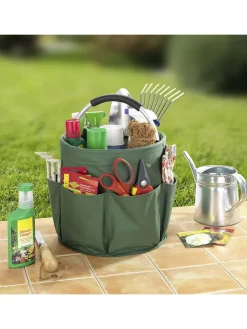 Wenko Kisten & Körbe<Gartenkorb "Maximex" in Grün - (H)26,5 x Ø 28 cm