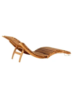 House Nordic Gartenmöbel<Gartenliege in Natur - (B)50 x (H)50 x (T)160 cm