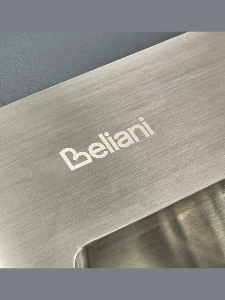 Beliani Gartenmöbel<Gartenschrank BRUCOLI in Braun/Grau/Schwarz - (W) 80 x (H) 83 x (L) 50 cm