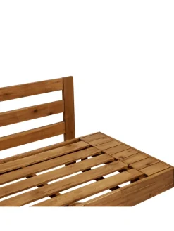 Beliani Gartenmöbel<Gartensofa MARETTIMO in Braun/Weiß - (W) 230 x (H) 70 x (L) 68 cm