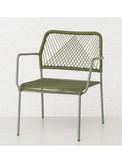 Boltze Gartenmöbel<Gartenstuhl "Parco" in Grün - (B)60 x (H)78 x (T)60 cm