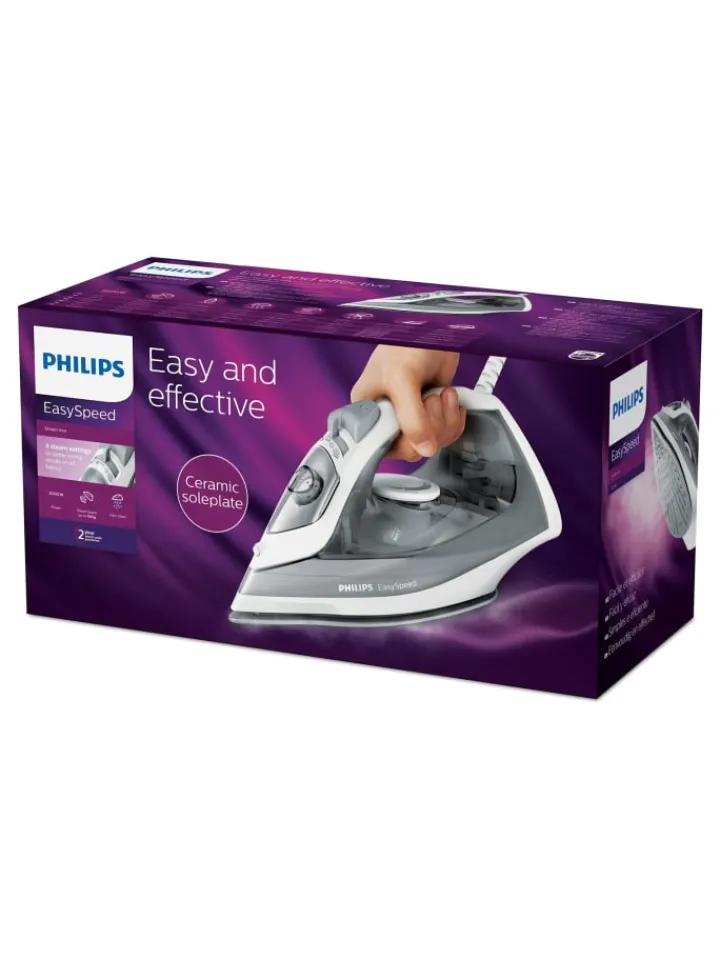 Philips Bügeleisen<GC 1751/80 EasySpeed in Grau