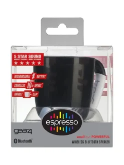 COFI 1453 Tv & Audio<Gear4 Bluetooth Mini-Lautsprecher im Espresso-Tassen-Design Kompakter in Schwarz
