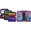 SCOOLI Büro- & Schulbedarf<Gefülltes Federmäppchen "Monster High" in Lila