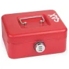 SAX Wohndekoration<Geldkassette in Rot - (B)20 x (H)9 x (T)16 cm