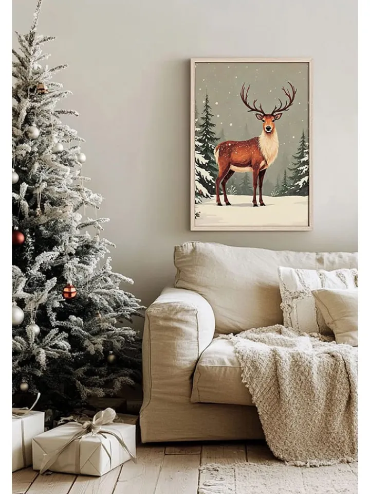 ABERTO DESIGN Wanddekoration<Gerahmter Kunstdruck