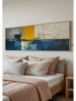 ABERTO DESIGN Wanddekoration<Gerahmter Kunstdruck - (B)120 x (H)50 cm