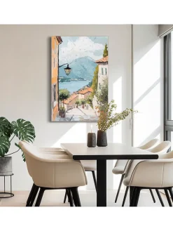 Orangewallz Wanddekoration<Gerahmter Kunstdruck "Italian Charm"