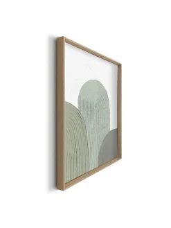 Orangewallz Wanddekoration<Gerahmtes 3D-Bild "Arches"