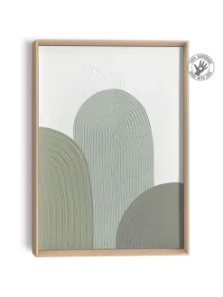 Orangewallz Wanddekoration<Gerahmtes 3D-Bild "Arches"