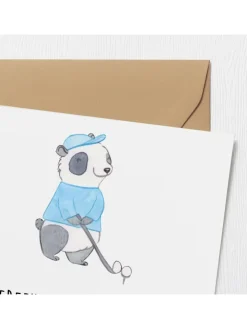 Mr. & Mrs. Panda Sonstige Gutscheine<Geschenk Gutschein Perfektes Golfwochenende mit... in Weiß
