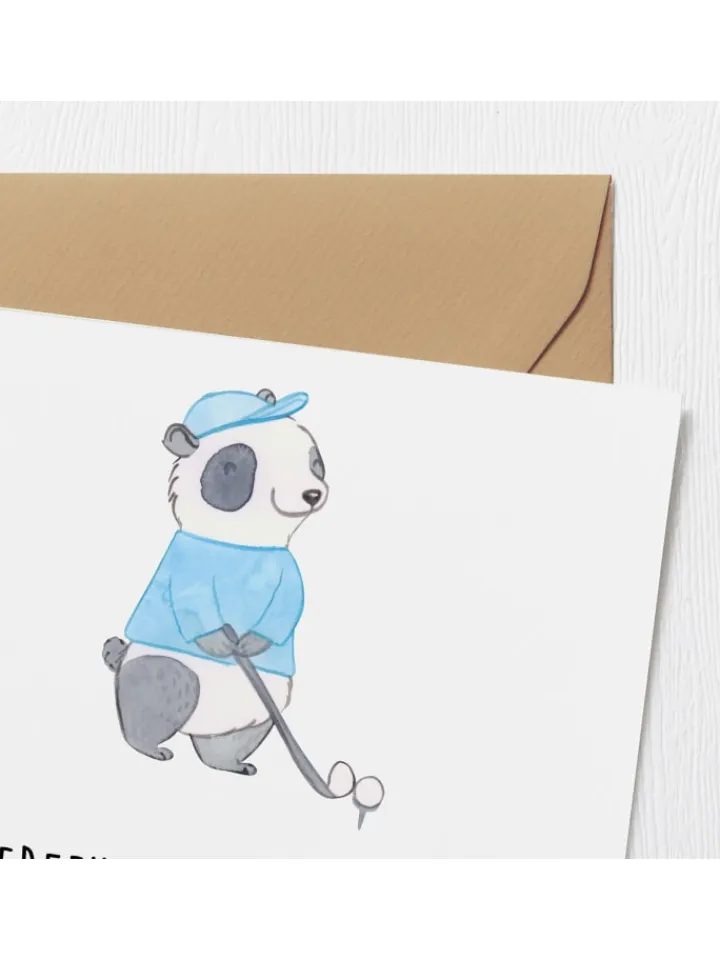 Mr. & Mrs. Panda Sonstige Gutscheine<Geschenk Gutschein Perfektes Golfwochenende mit... in Weiß