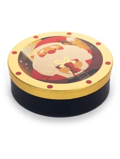 Tri-Coastal Design Partyzubehör & -Dekoration<Geschenkbox in Gold/ Rot - Ø 24,9 cm