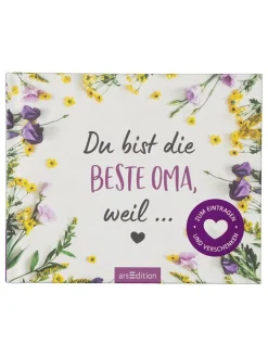 ars edition Bücher<Geschenkbuch "Du bist die beste Oma, weil..."