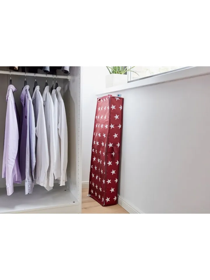 STORE IT Kisten & Körbe<Geschenkpapier-Organizer in Weinrot - (B)90 x (H)12 x (T)30 cm