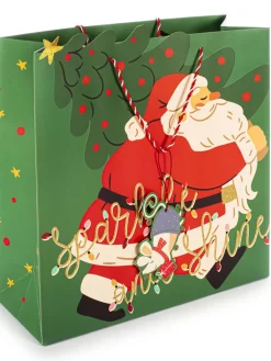 Tri-Coastal Design Partyzubehör & -Dekoration<Geschenktüte in Grün/ Rot - (B)40 x (H)43,5 cm