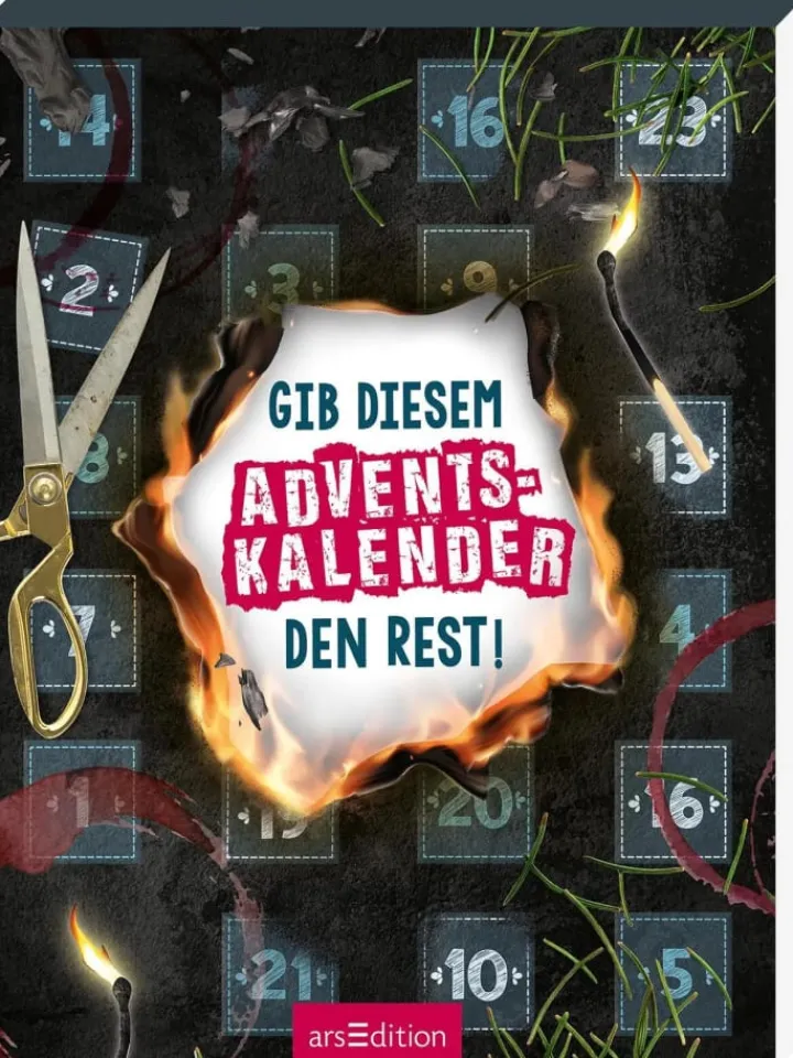 ars edition Adventskalender<Gib diesem Adventskalender den Rest!