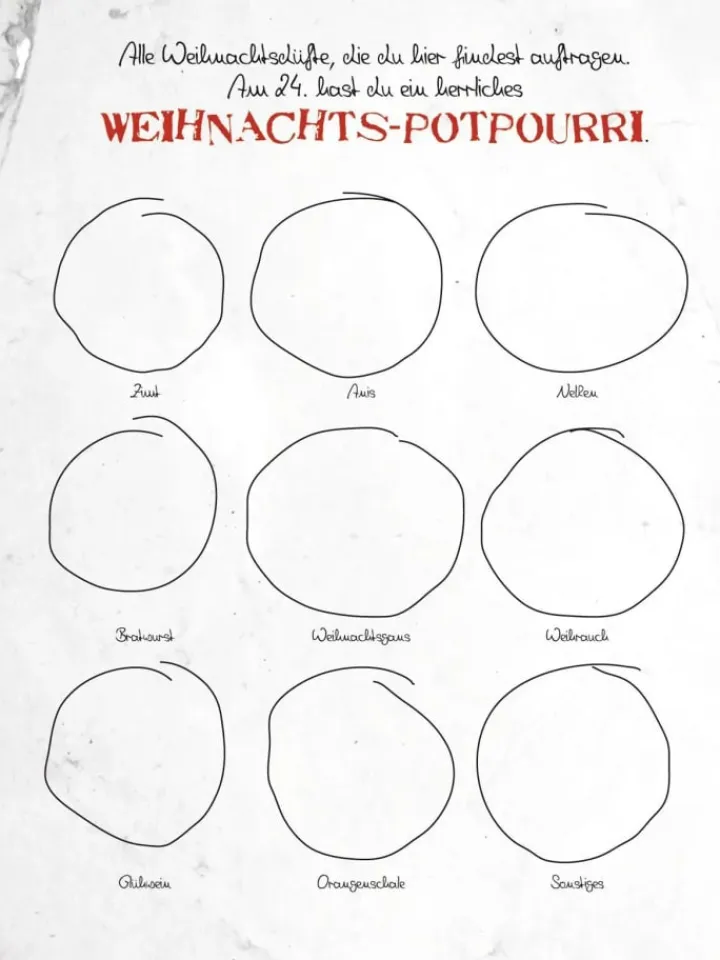 ars edition Adventskalender<Gib diesem Adventskalender den Rest!