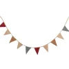 Andreu Toys Wohndekoration<Girlande in Beige/ Bordeaux - (L)200 cm