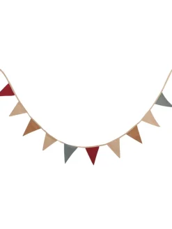 Andreu Toys Wohndekoration<Girlande in Beige/ Bordeaux - (L)200 cm