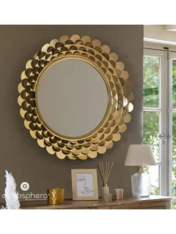 Atmosphera Créateur d'intérieur Spiegel<Glamour-Spiegel in gold
