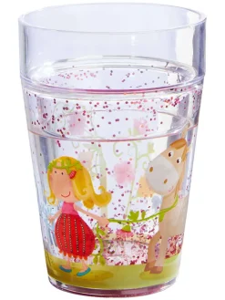 Haba Gedeckter Tisch<Glitzerbecher "Vicky" in Bunt - ab 12 Monaten