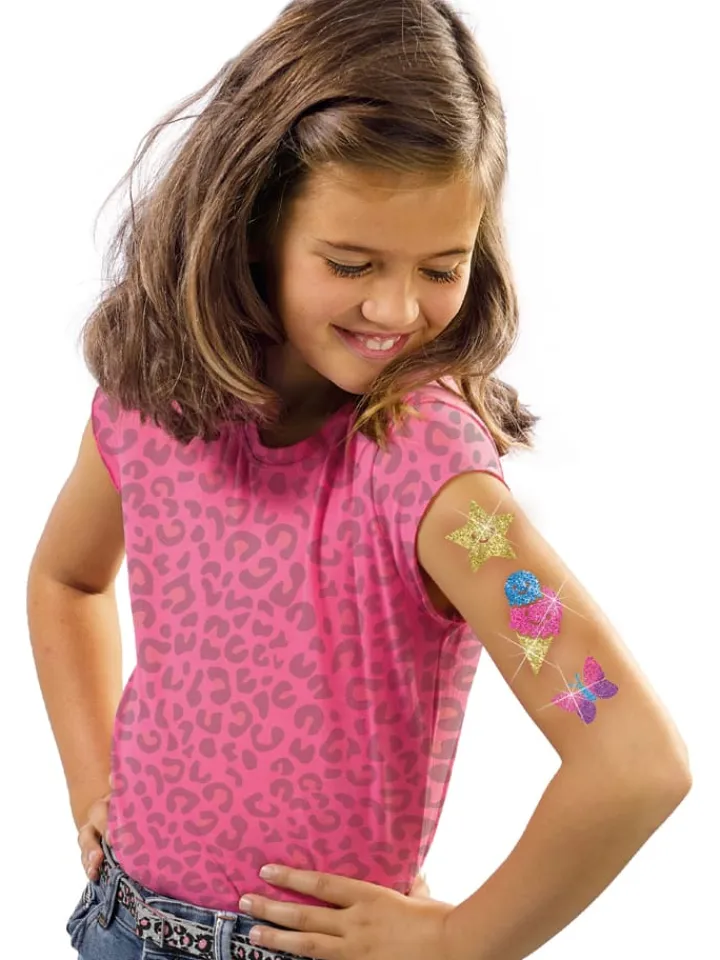 SES Kreativbedarf & Do-It-Yourself<Glitzertattoos - ab 5 Jahren