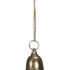 POSIWIO Wohndekoration<Glocke in Gold - (H)17 Ø 17 cm