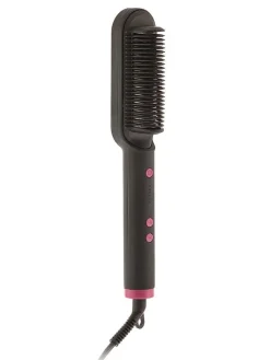 InnovaGoods Technik|Pflege & Gesundheit<Glättungsbürste in Schwarz - (L)27 cm