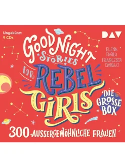 Der Audio Verlag Hörbücher<Good Night Stories for Rebel Girls - Die große Box | 300 außergewöhnliche...