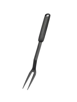 GAUMENKICK Grillen<Grillgabel Grillbesteck Grillzubehör L: 45,5cm in schwarz