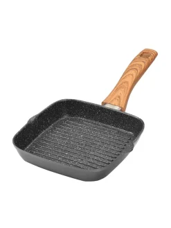 Stoneline Kochgeschirr<Grillpfanne ''Back to Nature'' in Grau - (L)16 x (B)16 cm