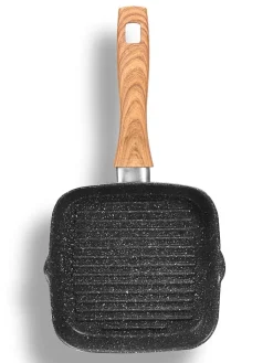 Stoneline Kochgeschirr<Grillpfanne ''Back to Nature'' in Grau - (L)16 x (B)16 cm