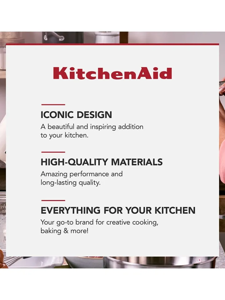 KitchenAid Kochgeschirr<Grillpfanne "Classic Forged" in Schwarz - Ø 28 cm