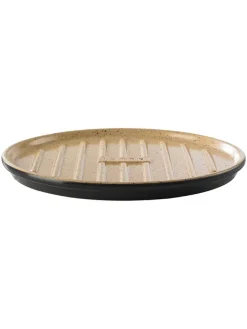 Römertopf Küchenelektronik|Grillen<Grillplatte in Beige - Ø 32,5 cm