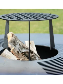 UNUS Grillen<Grillplatte in Schwarz