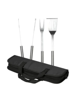 elasto Grillen<Grillset "Party" in grau