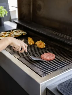 Wenko Grillen<Grillspatel in Silber/ Schwarz - (L)30 cm