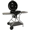MCW Grillen<Grillwagen N16 mit Deckel drei Ablagen