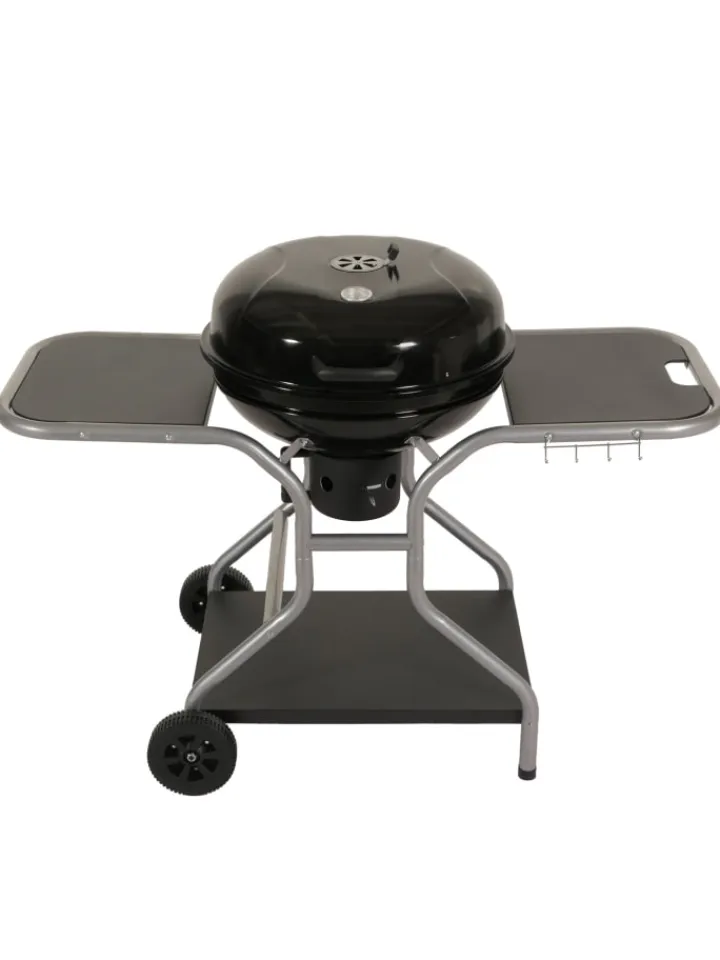 MCW Grillen<Grillwagen N16 mit Deckel drei Ablagen