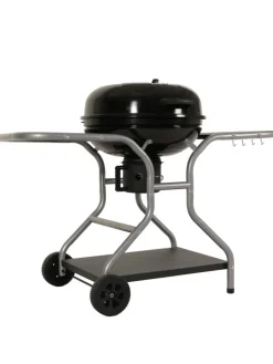 MCW Grillen<Grillwagen N16 mit Deckel drei Ablagen