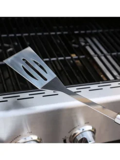 GAUMENKICK Grillen<Grillwender - Pfannenwender - Edelstahl L: 35cm in silber