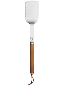 Fiskars Grillen<Grillwender ''Norden'' in Braun/ Silber - (L)44,1 cm