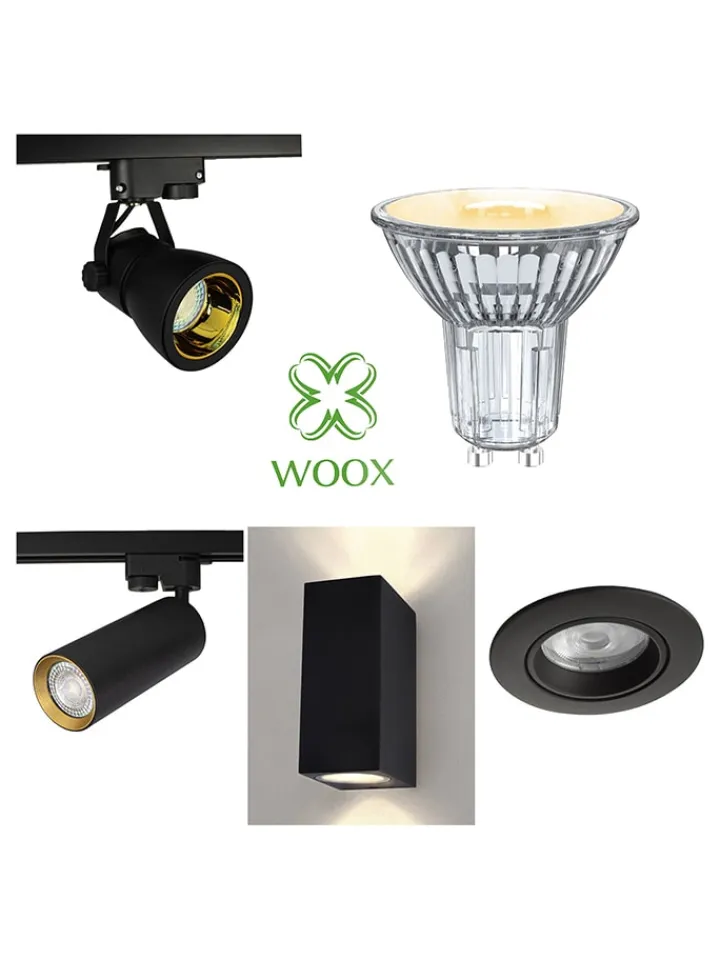 Woox Leuchtmittel<GU10 LED-Spot in Warmweiß - EEK G (A bis G)