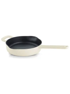 Fissler Kochgeschirr<Gusseisen-Pfanne in Creme - Ø 23 cm