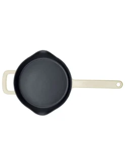 Fissler Kochgeschirr<Gusseisen-Pfanne in Creme - Ø 23 cm