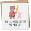 Mr. & Mrs. Panda Sonstige Gutscheine<Gutschein Einen Tag auf dem Bauernhof mit Spruch in Weiß