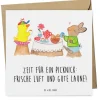 Mr. & Mrs. Panda Sonstige Gutscheine<Gutschein Fröhliches Picknick mit Spruch in Weiß